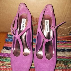STEVE MADDEN Fushia pumps